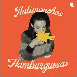 Cartel Antimonchos Hamburguesas